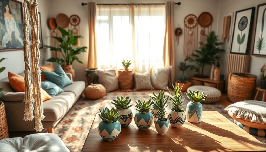 DIY boho decor projects