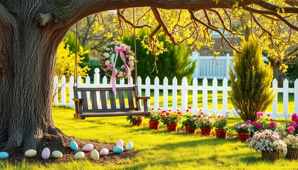 Easter outdoor decor ideas for spring home decor