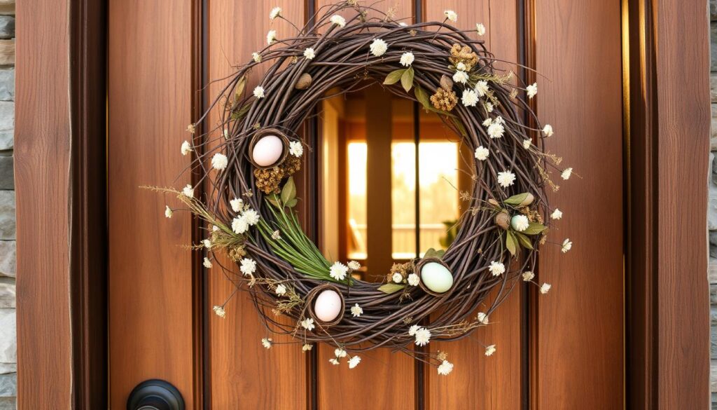 farmhouse Easter wreath farmhouse Easter wreath