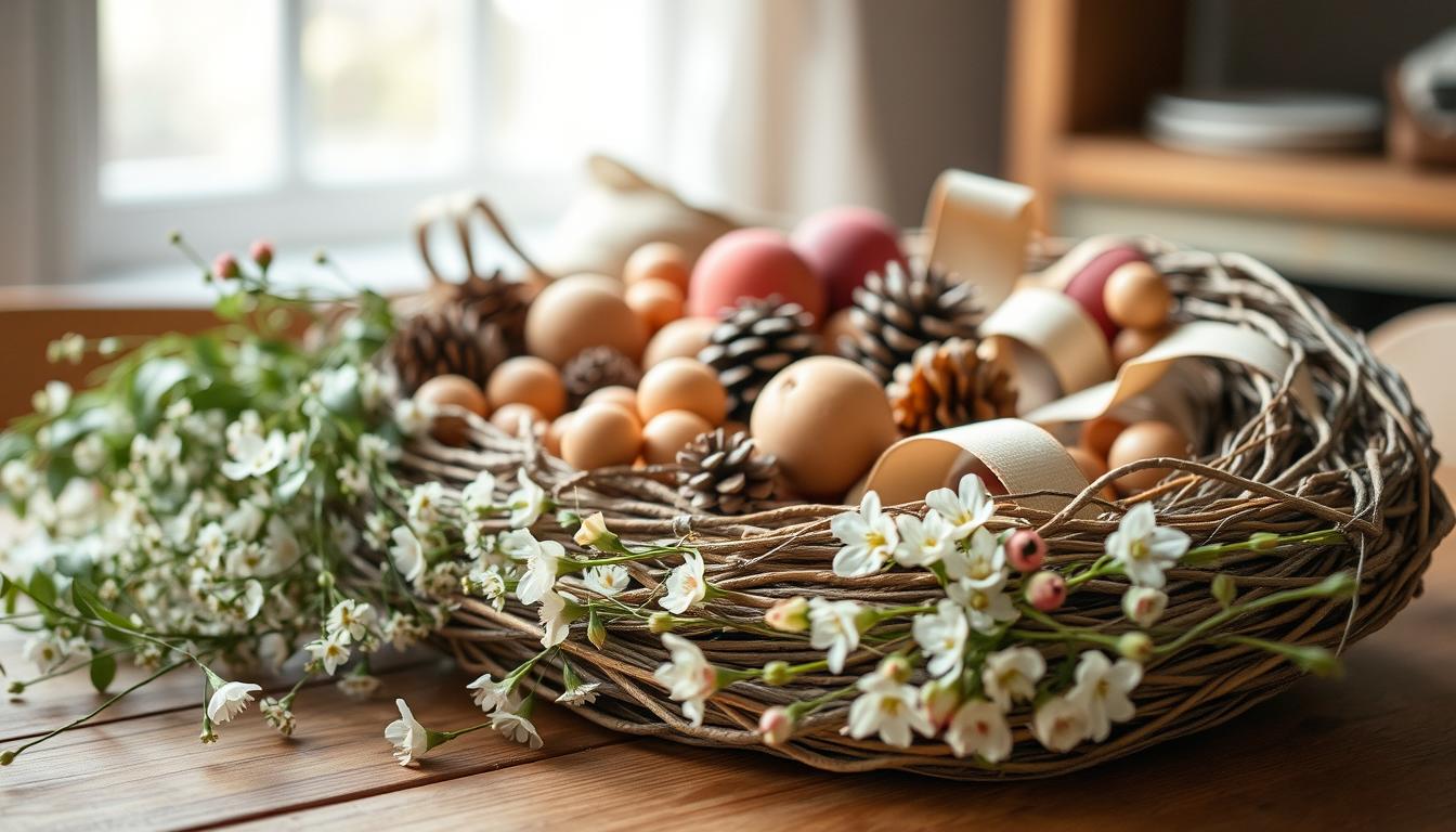 homemade spring wreath materials homemade spring wreath materials