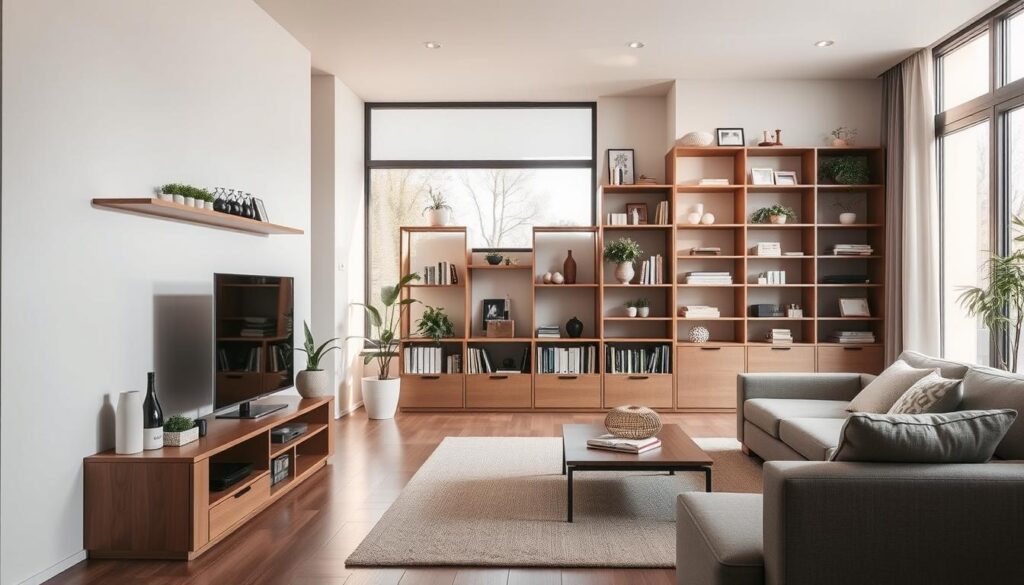 living room clutter-free solutions and storage ideas
