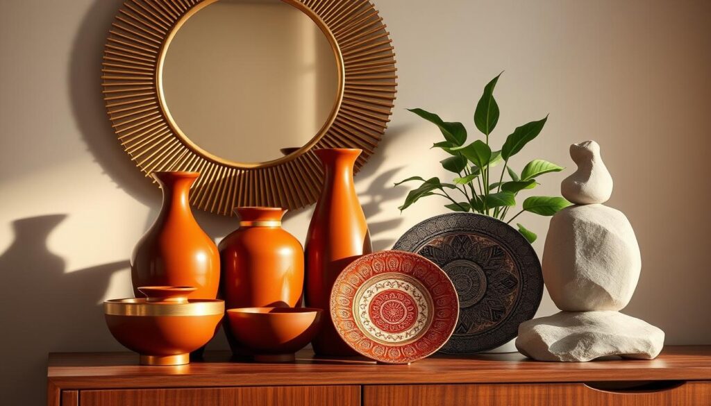 terracotta home accessories and gold decorative objects terracotta home accessories and gold decorative objects