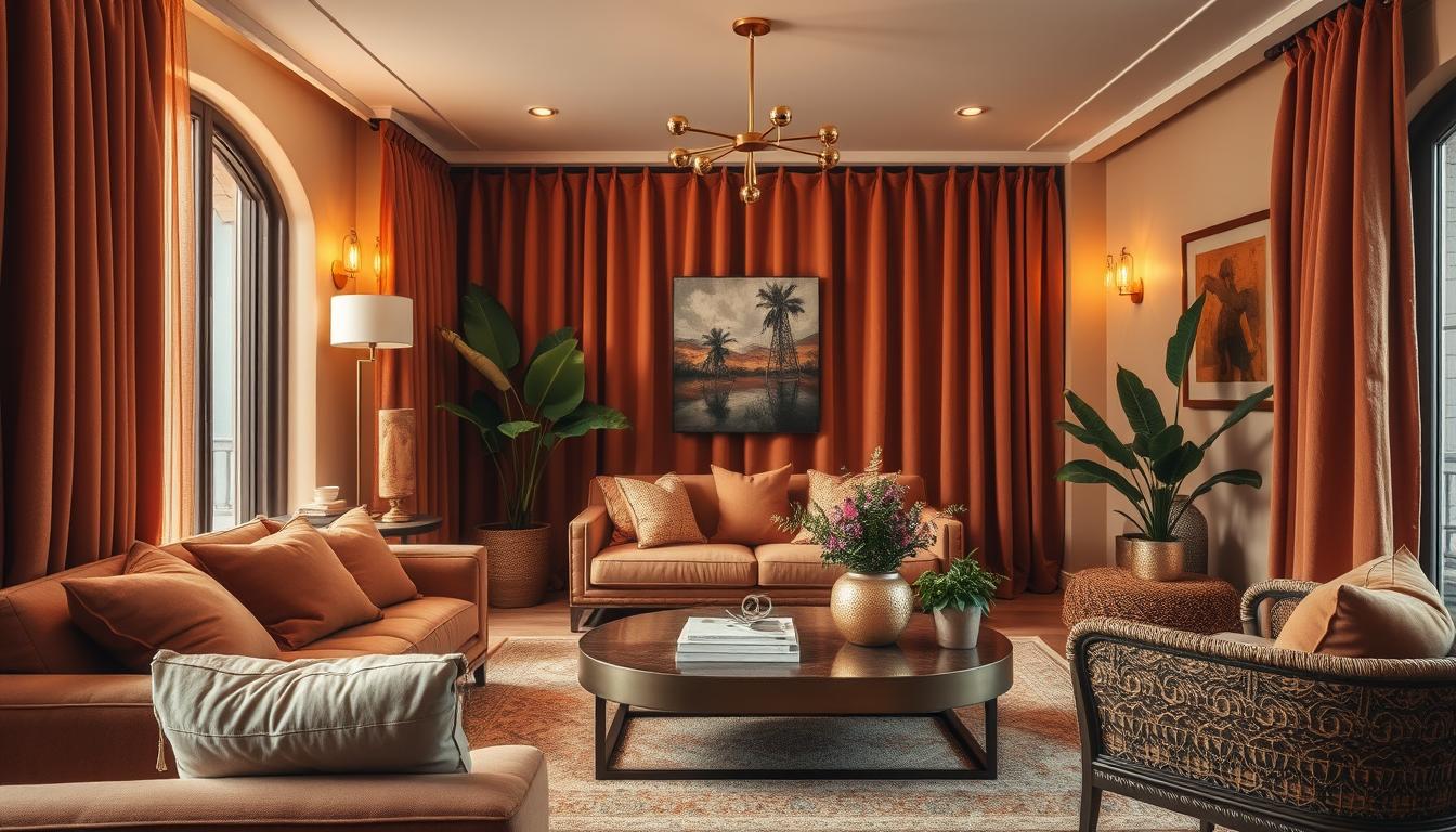 terracotta textiles earthy glam interior terracotta textiles earthy glam interior